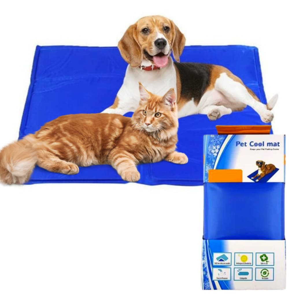 Tapete Gelado Refrescante Cachorro Gato Pet Cama Colchonete