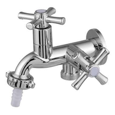 Torneiras Linha ABS Cromada 1/4 De volta Banheiro e Cozinha