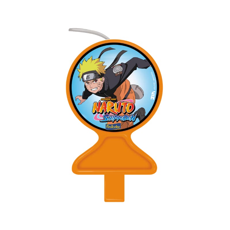 Naruto Shippuden Vela Estampada Festa Aniversário 1