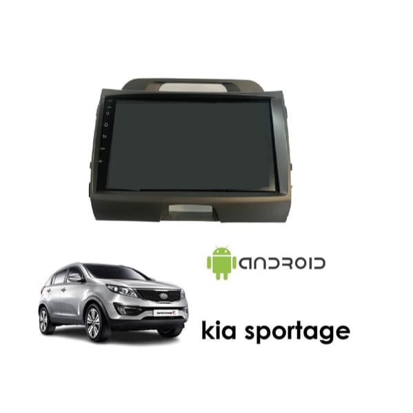 Central Multimídia Kia Sportage  Android Tela 9'compl Tv/gps