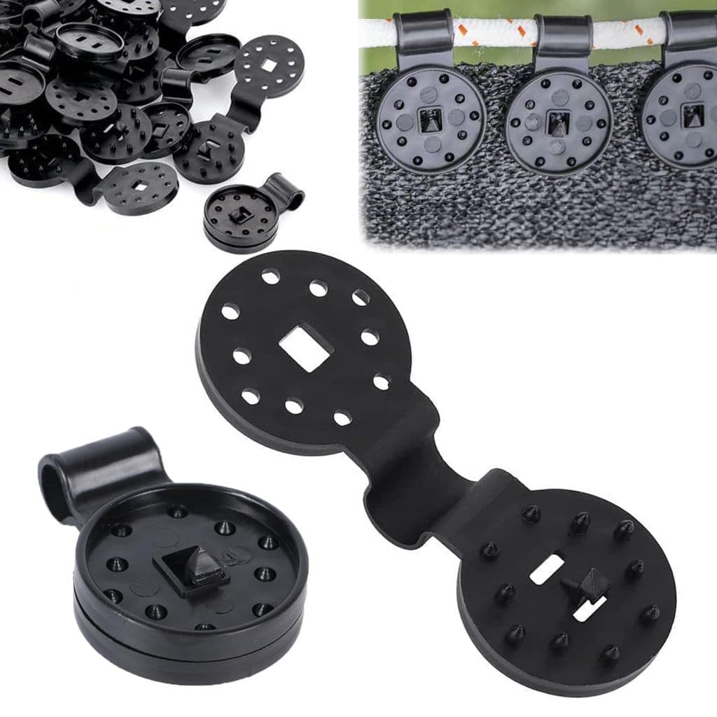 Presilha De Sombrite Prendedor De Tela De Sombreamento Agroclip Clip 10 A 60 Peças