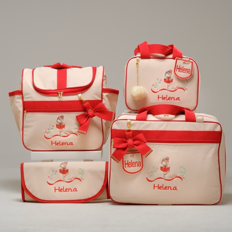 Bolsa Maternidade Personalizada Menina Bailarina Kit Bolsa Personalizada