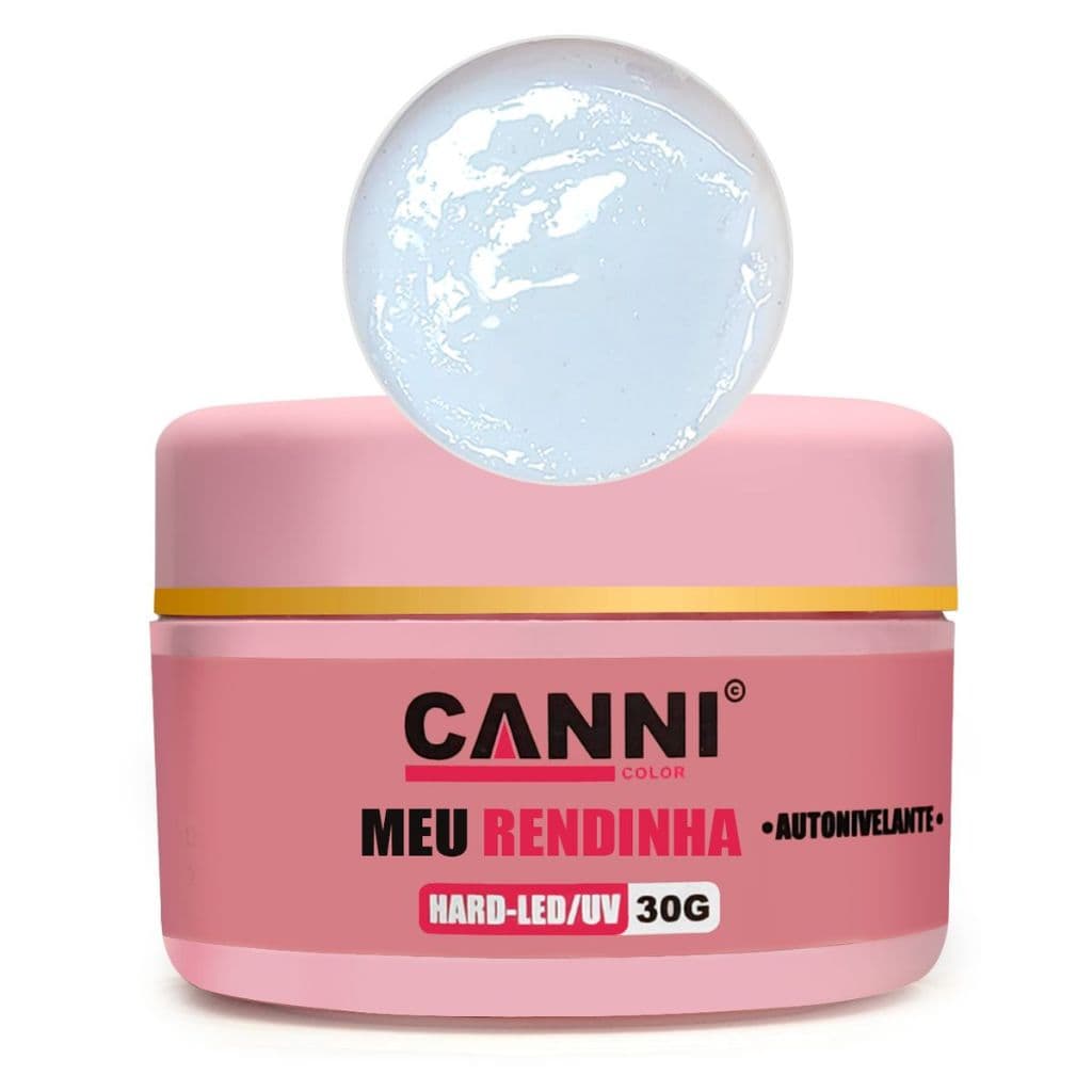 gel led/uv unhas meu rendinha 30g canni color