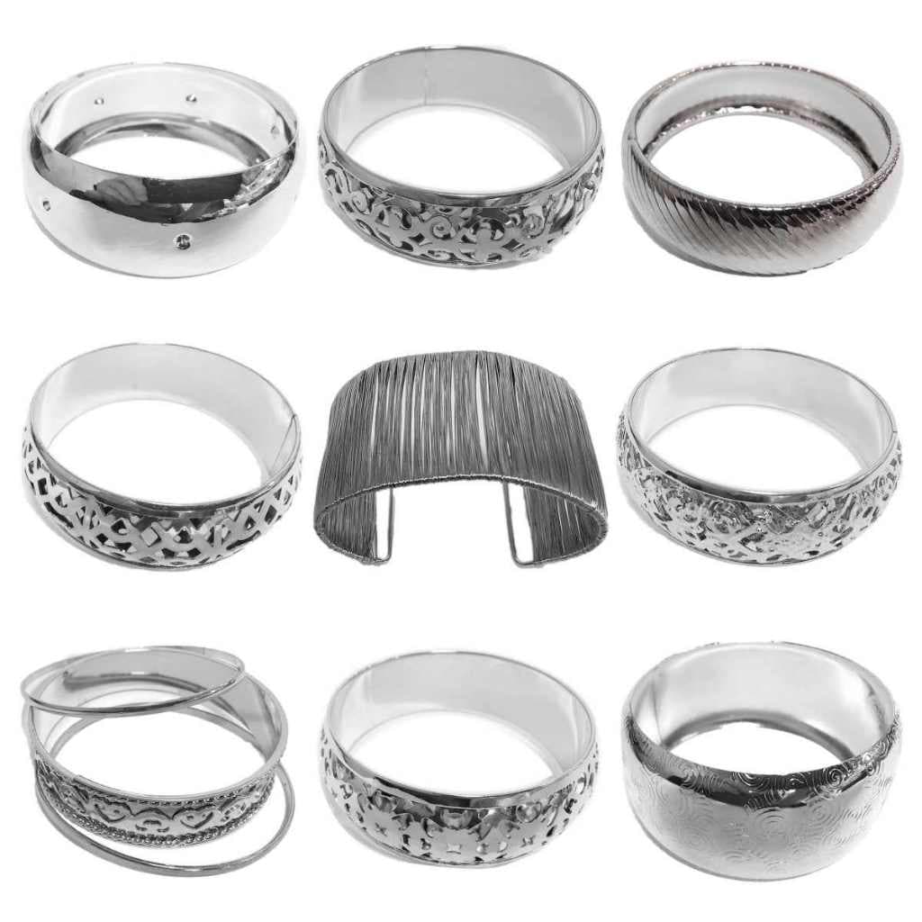 Pulseira bracelete festa moda blogueira Argolas Metal