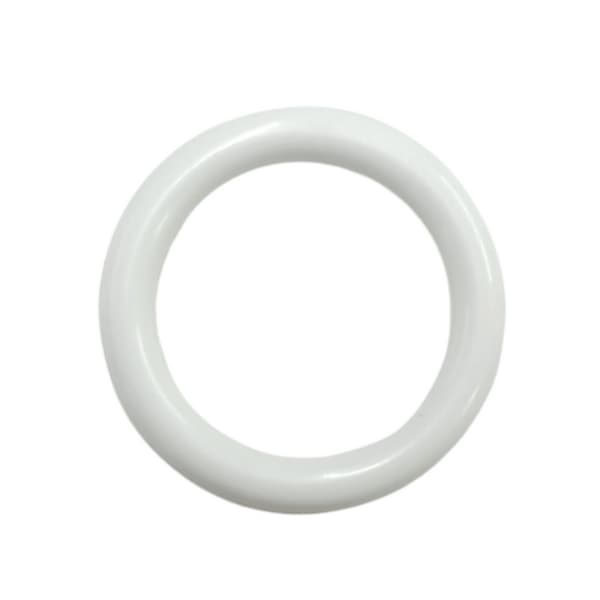 Kit de Argola De Cortina Para Varão 28mm 10 Peças Plástico