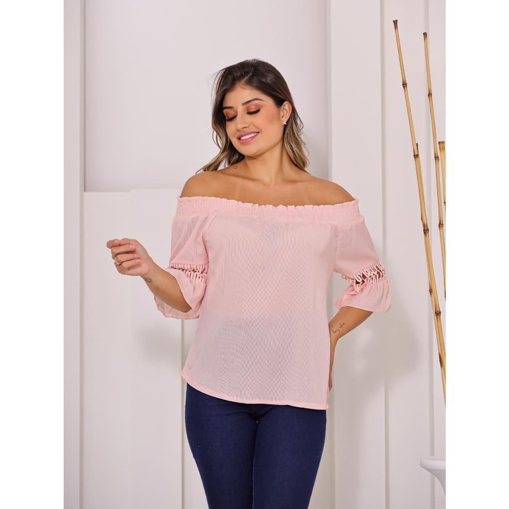 BLUSA LISA MANGA LONGA SEM MANGA PARTE DE ONBRO