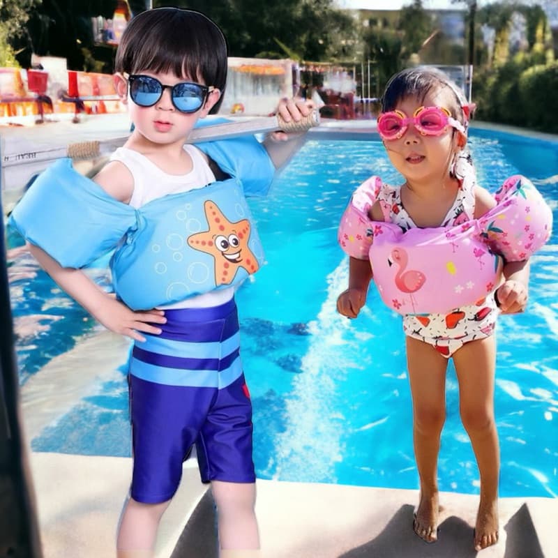 Boia de Braço Colete Flutuante Infantil Piscina Praia Verão