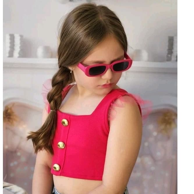 Blusa  Croppet   Infantil  Juvenil  MINI DIVA Tendência 2024 Verão