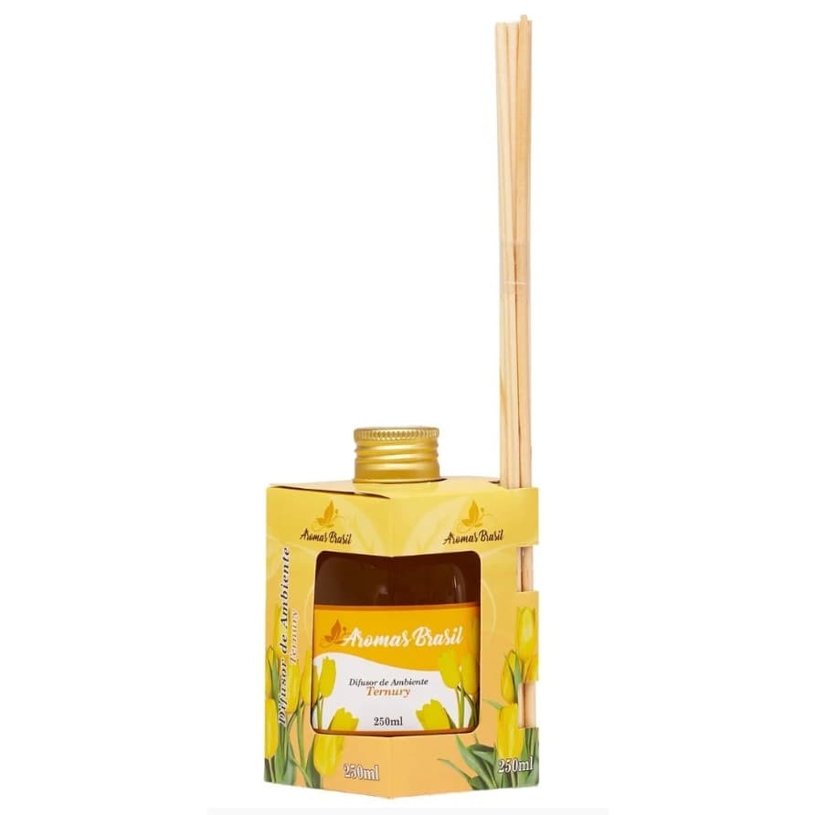 Difusor de Ambiente Aromas Brasil Casa Perfumada Vários Aromas 250 ml Ternury