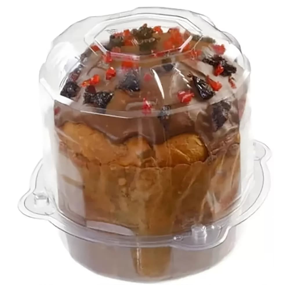 Embalagem Para Panetone Plástica Transparente G33 10un Galvanotek Decoração Natal