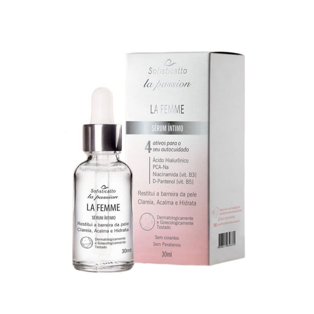 Serum Hidratante Clareador Íntimo Virilha com Acido Hialurônico 30ml