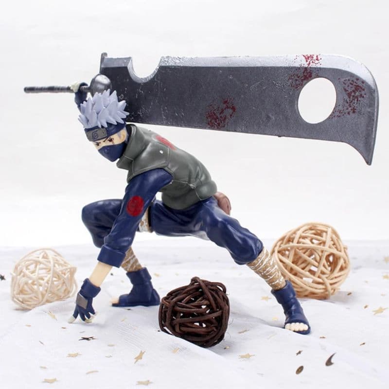 Enfeite Naruto Hatake Kakashi Figuras Anime 25 cm para coleções