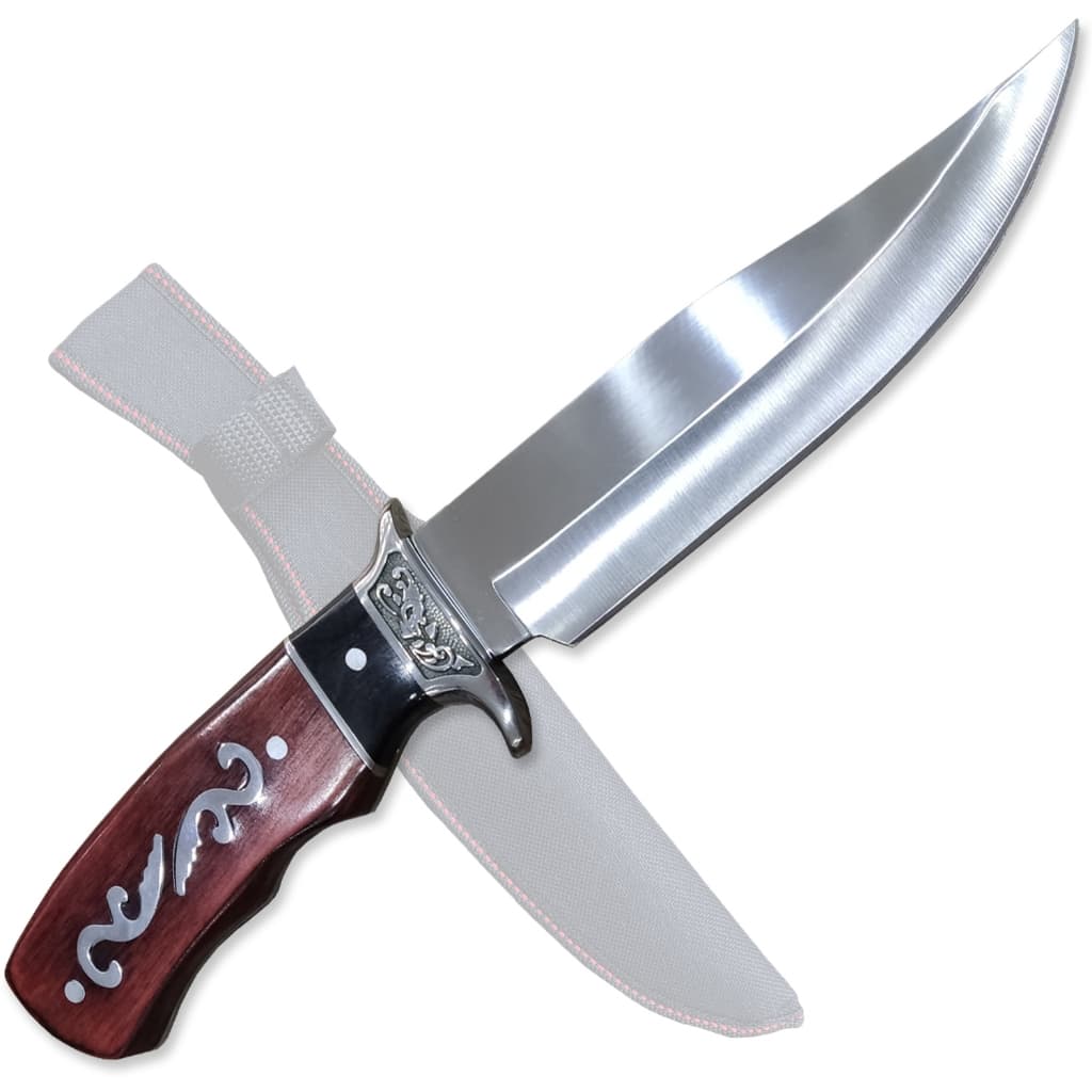 Faca De Pesca Churrasco Luxo Fulltang  Coleção inox duravel