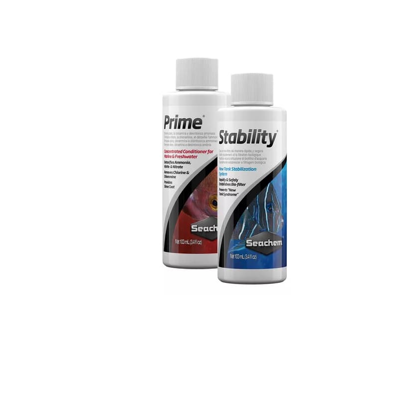 Kit Seachem Prime 100ml + Stability 100ml