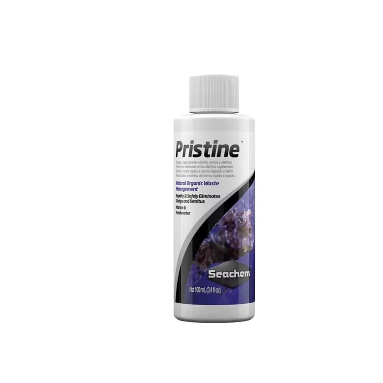Seachem Pristine Removedor De Matéria Orgânica Aquário 100ml