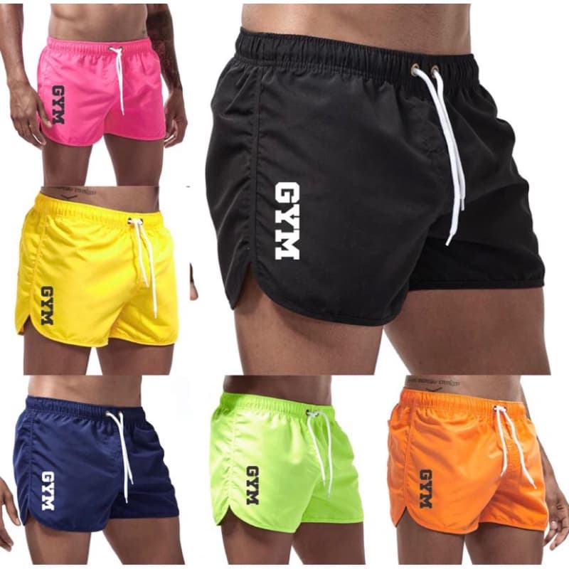 bermuda gym curta short praia piscina estilosa esporte treino