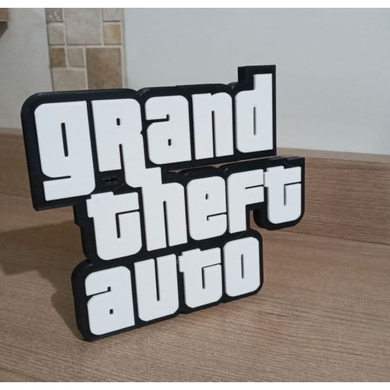 Placa Decorativa GTA