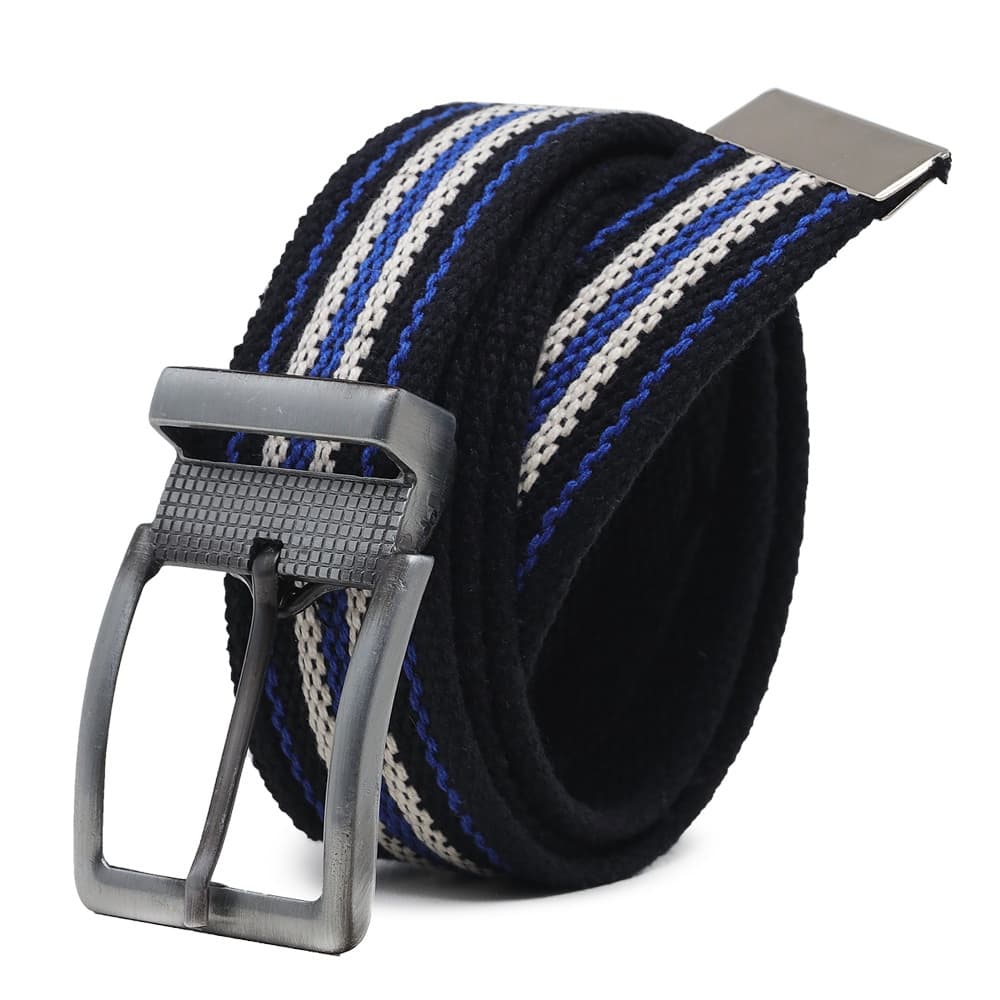 Cinto Lona Masculino Gorgorão Largo Dupla Face Premium