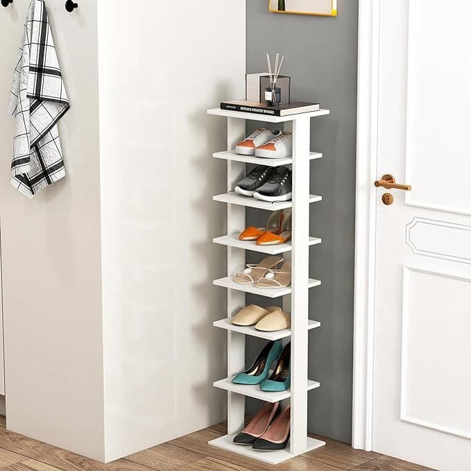 Sapateira Organizadora Torre 7 Pares MDF