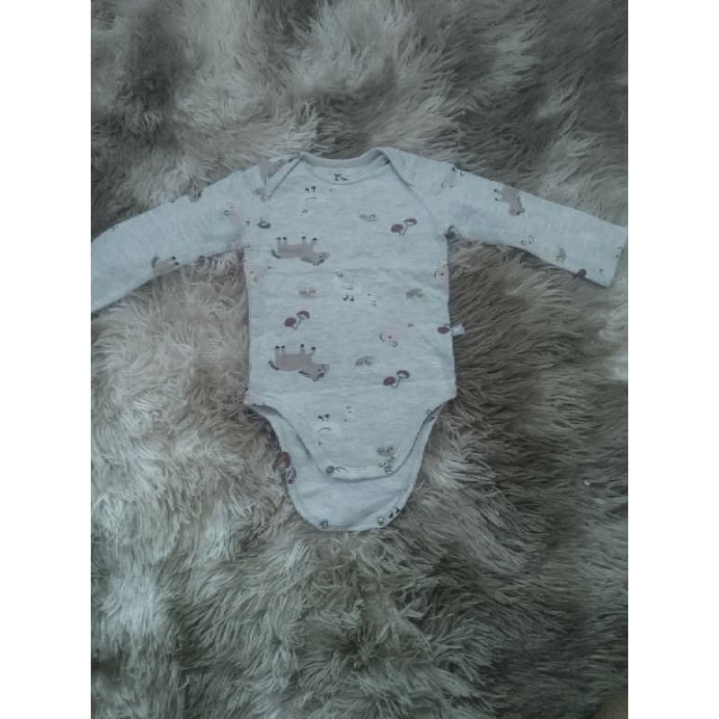 body infantil manga longa Hering lindo seminovo