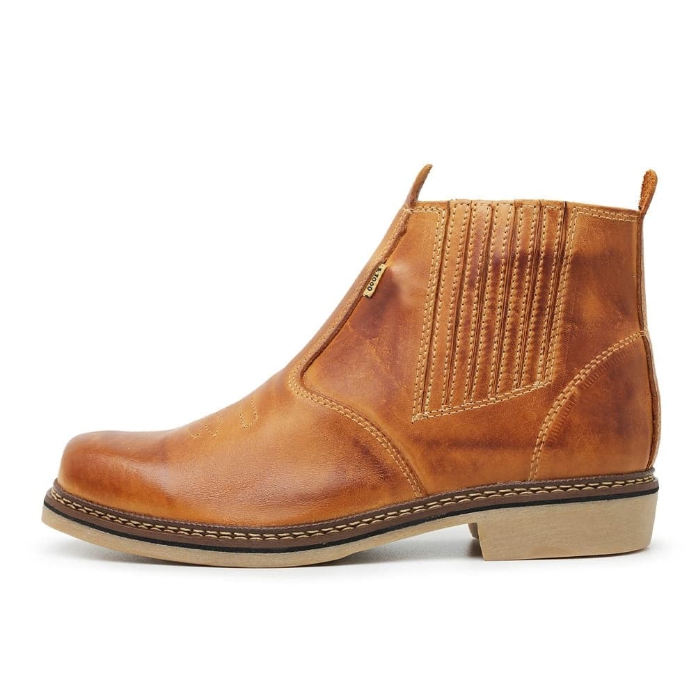 Botas  Botinas  Country Trabalho   Botas Couro  Legítimo Rodeio  Solado  Borracha Látex  Rodeio