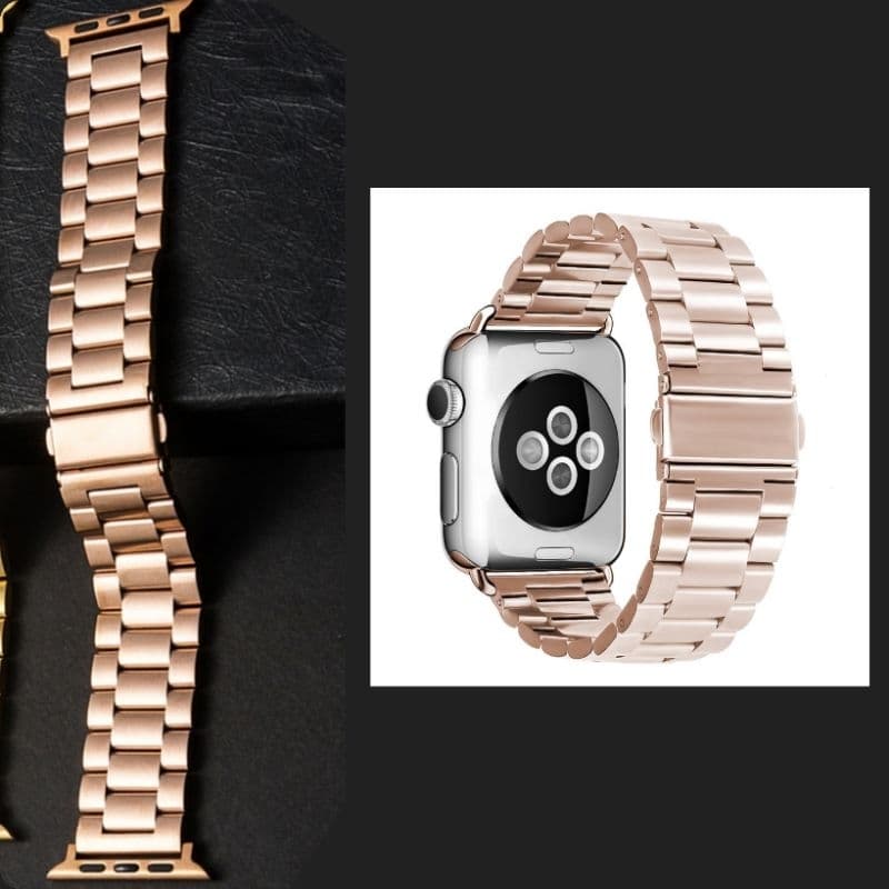 Pulseira para Smartwatch Em Aço Inoxidável ROSE