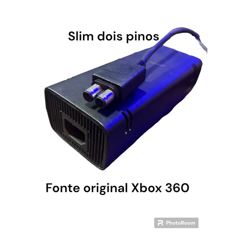fonte Xbox 360 slim original ou super slim