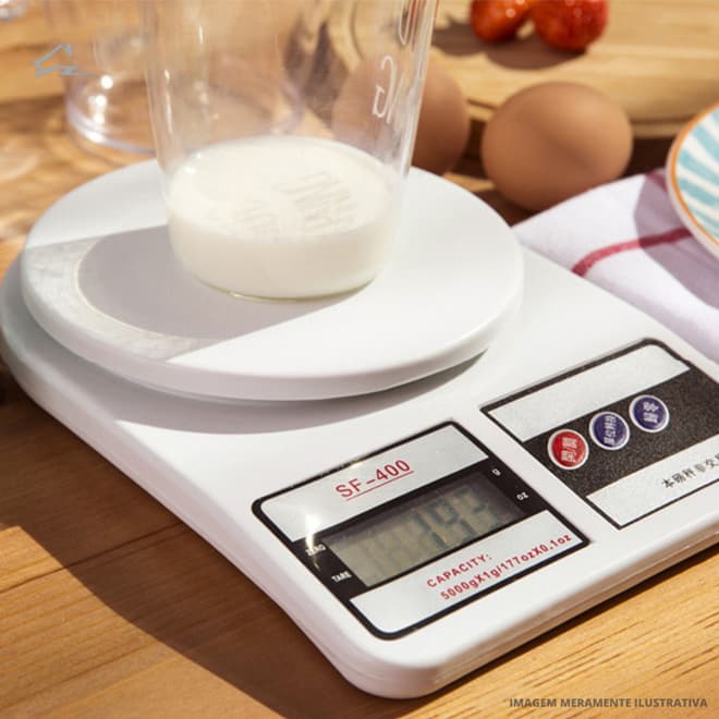 BALANCA DIGITAL COZINHA 1g a 10kg FITNESS ALTA PRECISAO CASA COMIDA