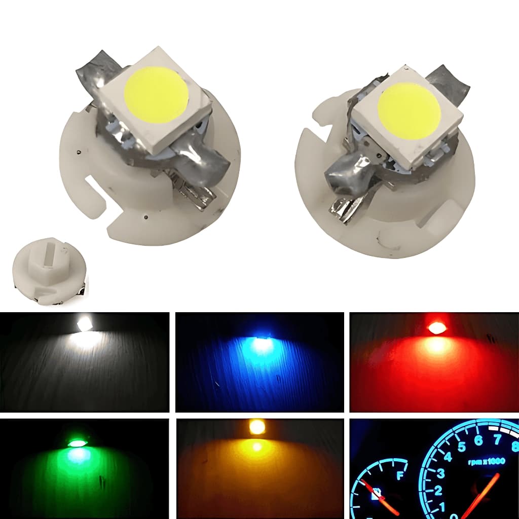 Unidade Lâmpada de Led Pinguinho T5 B8.4D Painel Carro Moto Led T5 - 1 Un