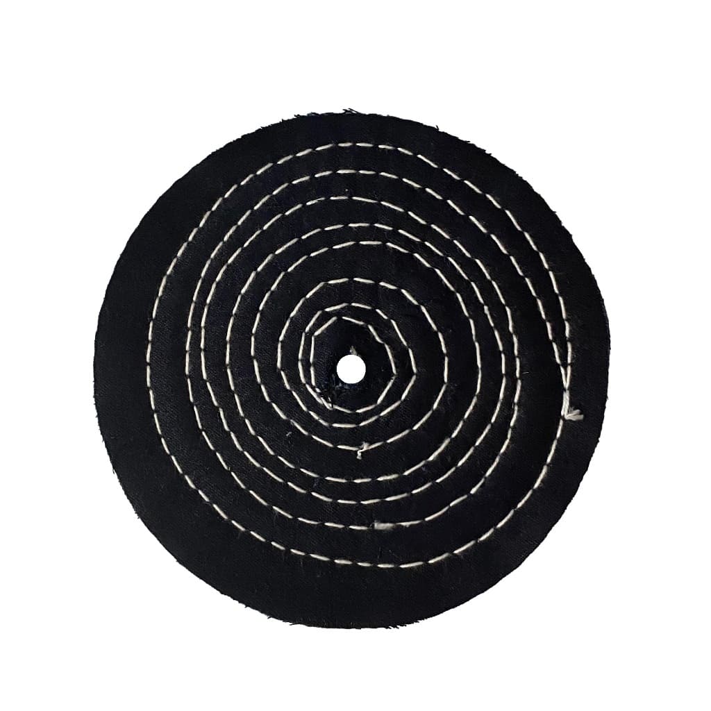 Roda Polimento Brim 150 x 16 Jeans - Roda Polimento Pano Jeans 15 cm