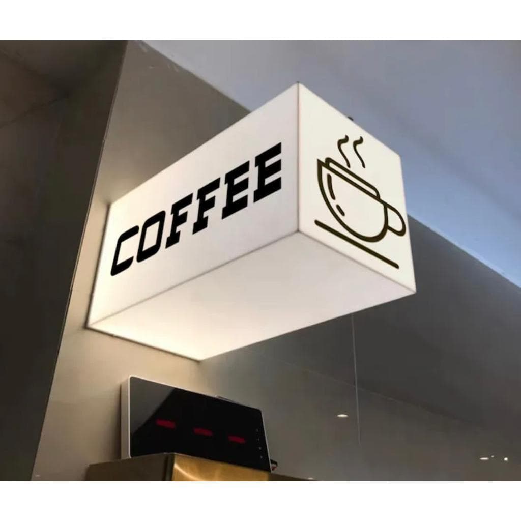 Luminoso Personalizado Sua Marca Frente Verso Letreiro Fachada Loja Comércio Salão Empresa  Comércio