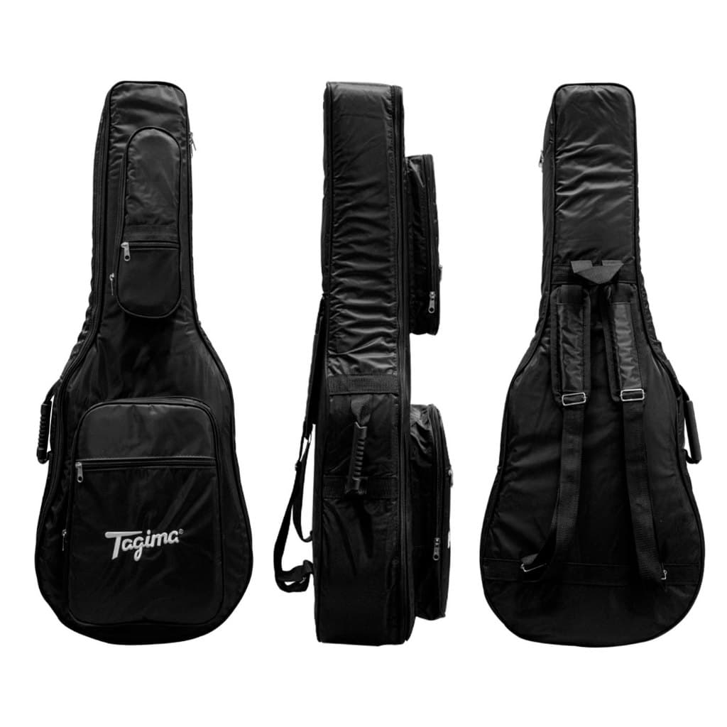 CAPA P/ VIOLÃO FOLK PREMIUM IMPERMEÁVEL NY-70 PTO "TAGIMA"