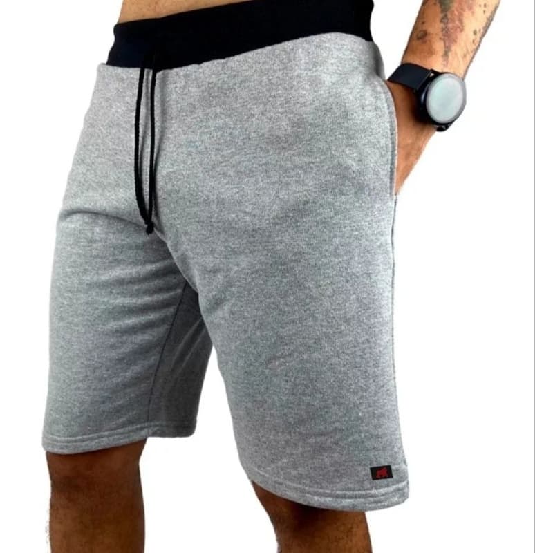 KIT 5 BERMUDAS MASCULINAS ALGODÃO M AO G3 PLUS SIZE