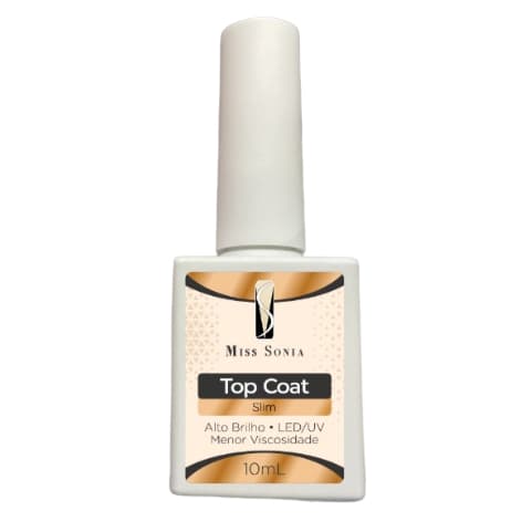 Top Coat Slim Extra Bilho Miss Sonia Led UV