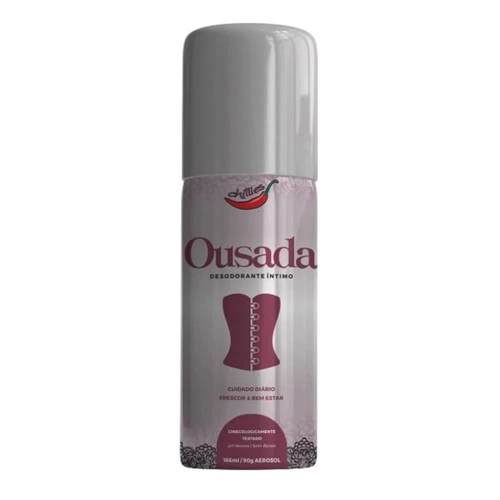Desodorante Feminino Intimo Antitranspirante Ousada Chillies