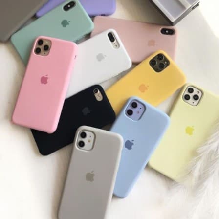 Capa IPhone 12/12 Pro Várias Cores Silicone Capinha Protetora Várias cores, Ótima qualidade - Entrega Imediata