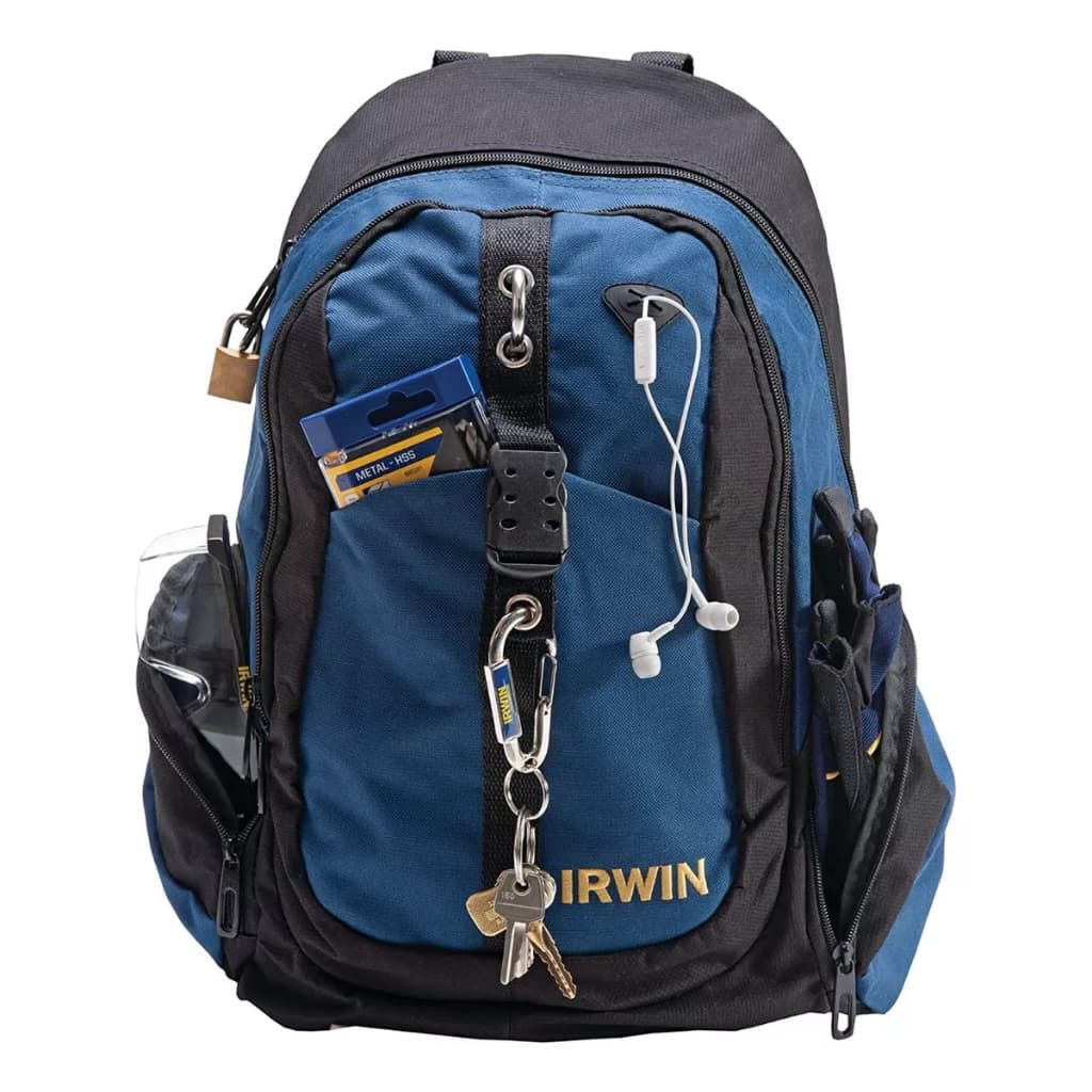 Mochila Para Ferramentas Irwin 14 Bolsas Multiuso 1868158