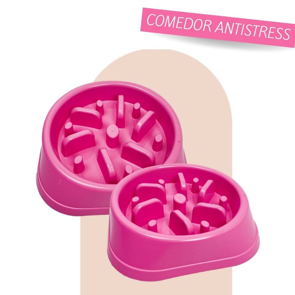 Comedouro Lento Educador Para Cães e Gatos Comilão Labirinto Anti-Obesidade Antistress