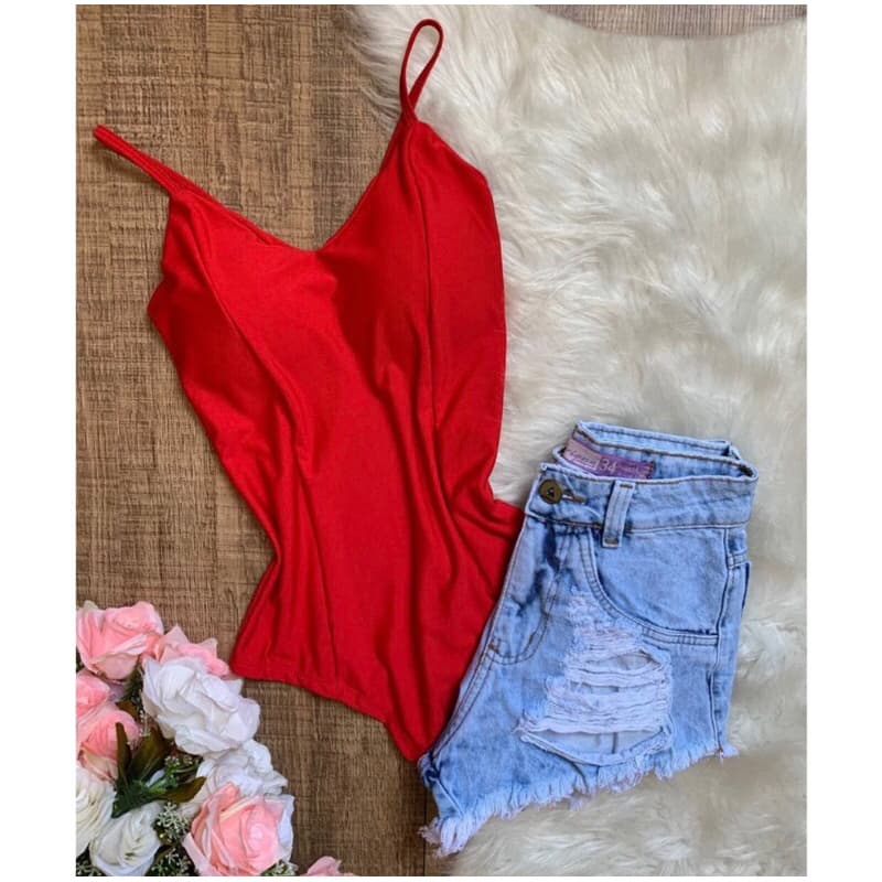 Body/blusa feminina de alça tecido suplex trazendo leveza intensificando suas curvas para o seu look casual