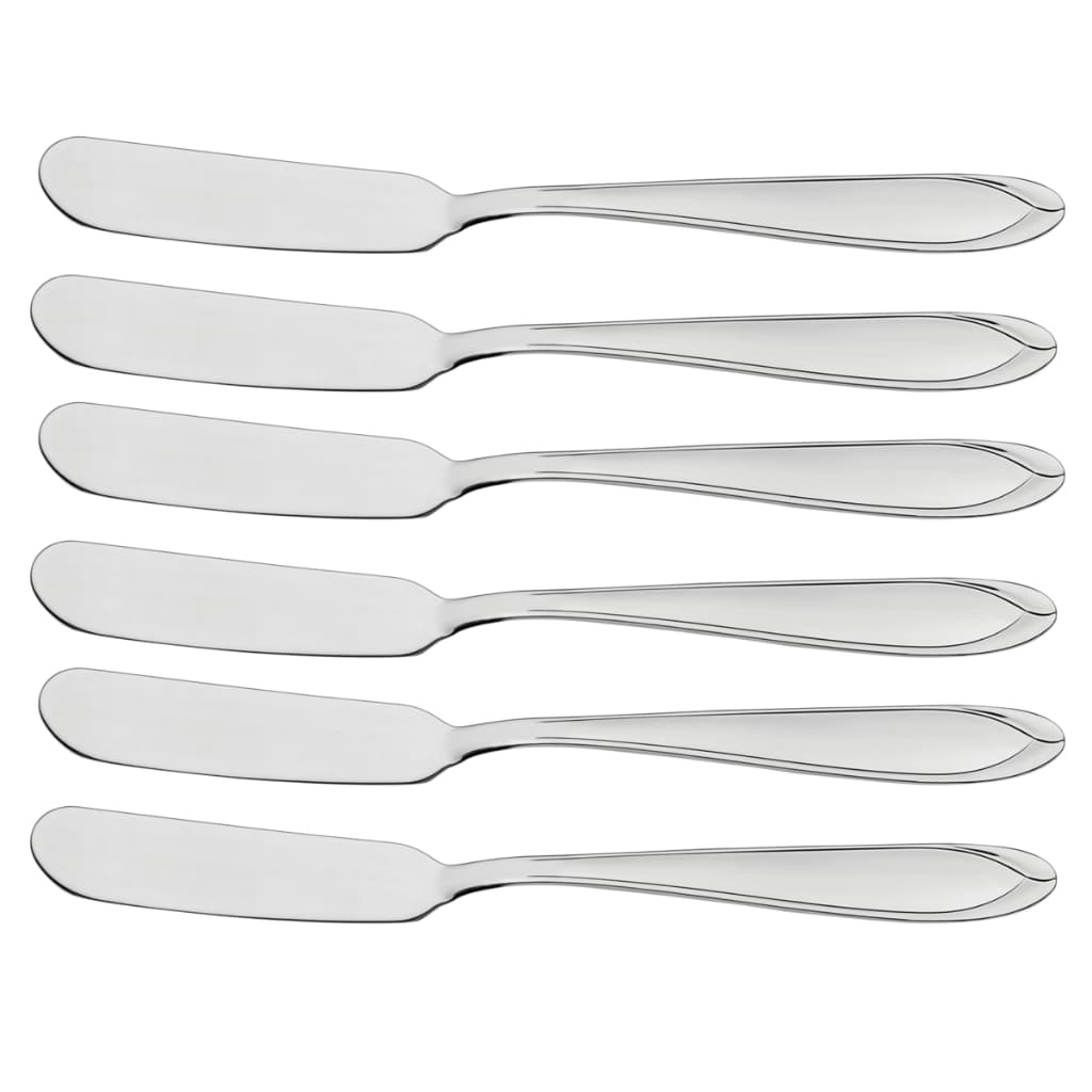 Conjunto 6 Espátulas Manteiga Tramontina Laguna Inox