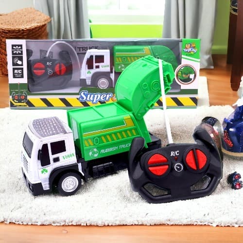 Brinquedo Caminhão Ecológico Carrinho De Controle Remoto