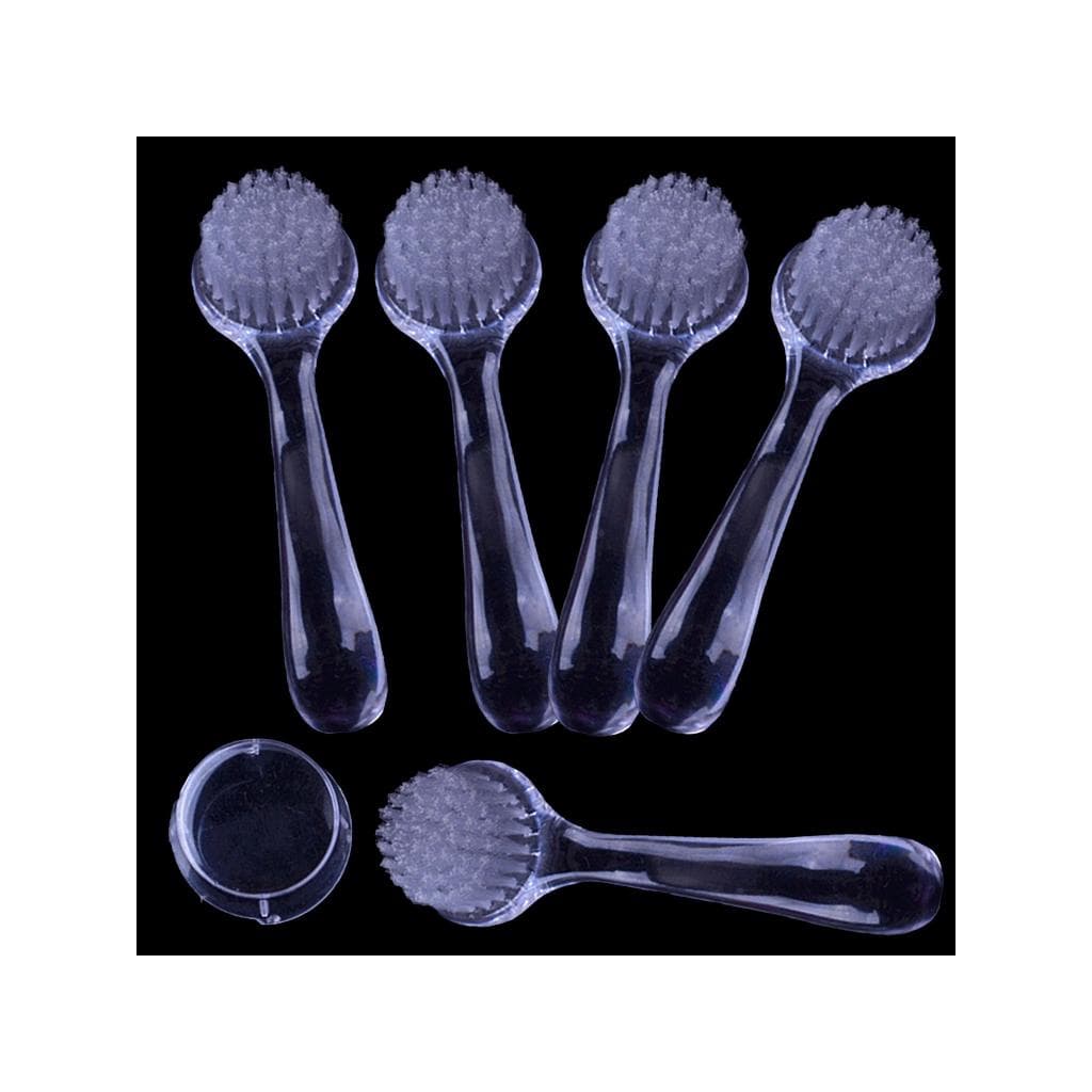 Kit 5un Escova Para Unhas Limpeza Unha Manicure Salão Limpa Unha
