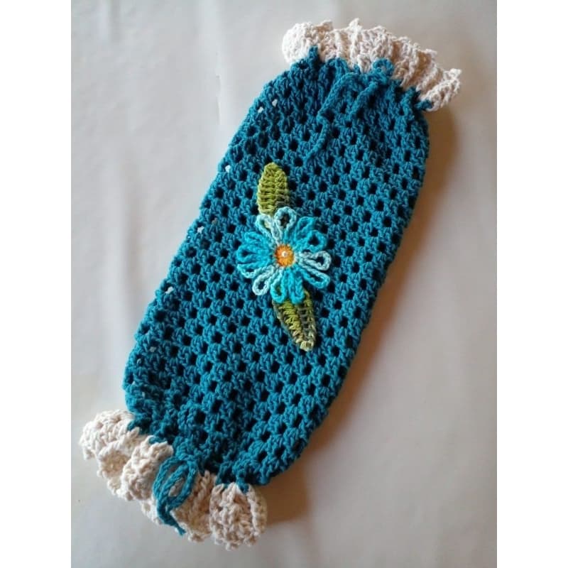 puxa saco de croche