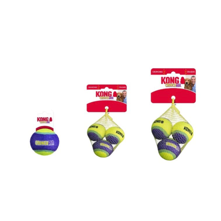 Bola Kong Crunch Air para Cachorro com Barulho de Garrafa PET