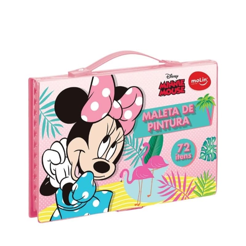 Maleta para colorir Minnie retangular SORTIDO Molin 1 KT
