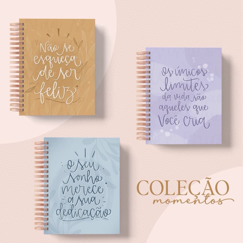 Planner 2026 Feminino Personalizado - Coleção Momentos / Floral Meigo Super Luxo Organizar o Dia