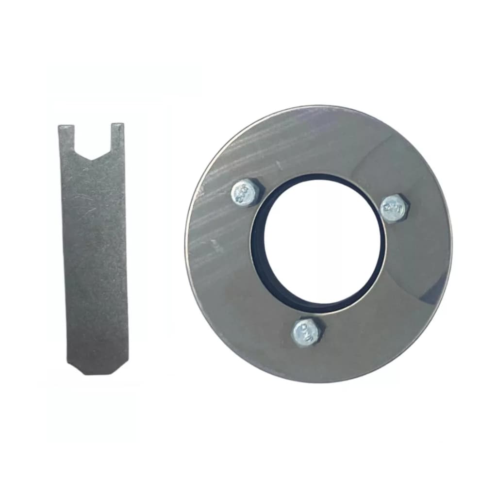 Spud Para Vaso Sanitário Ideal Base De Inox Com Chave Para Regular