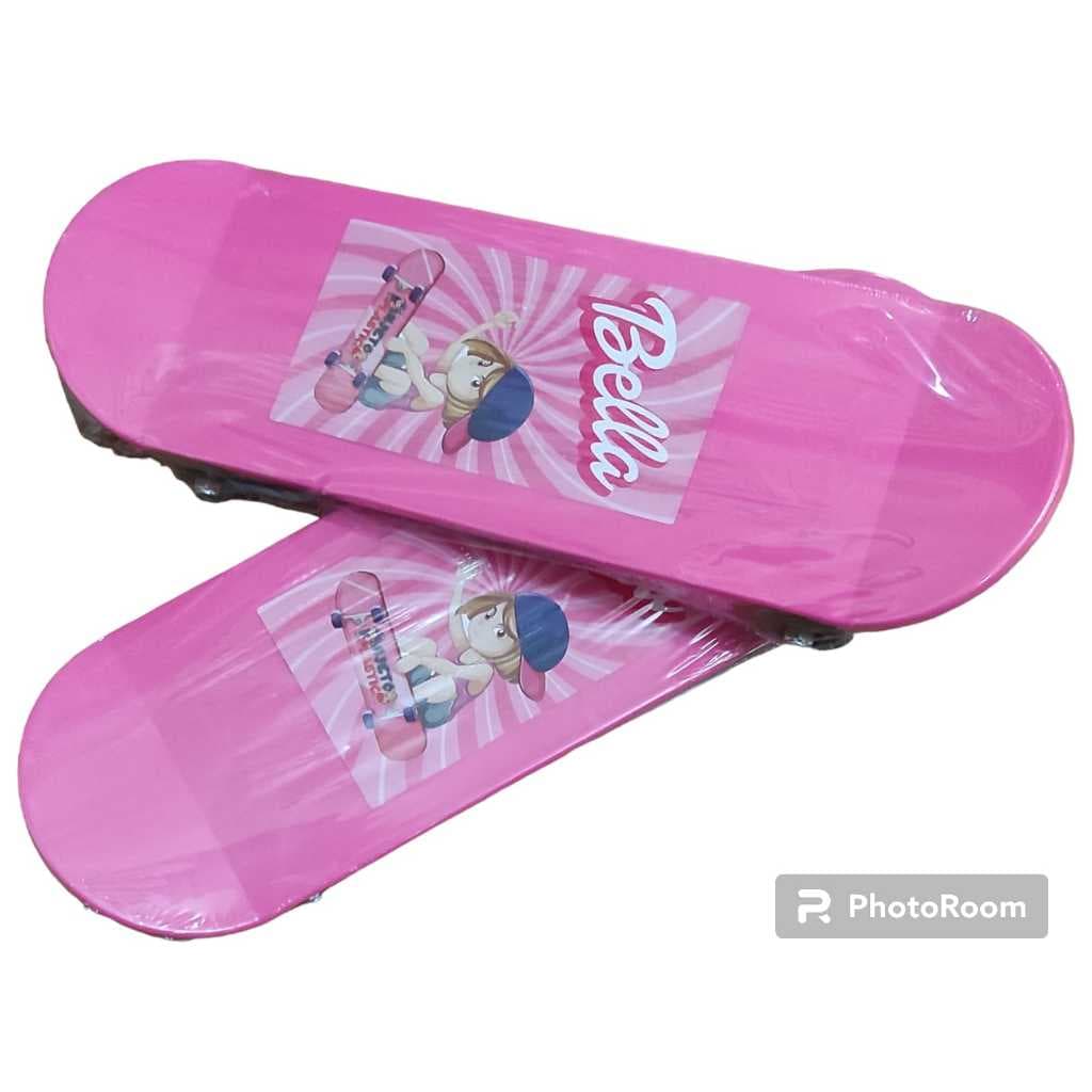SKATE INFANTIL BELLA PINK REF. 52 -   vistoriado e aprovado pelo INMETRO - Planeta das artes