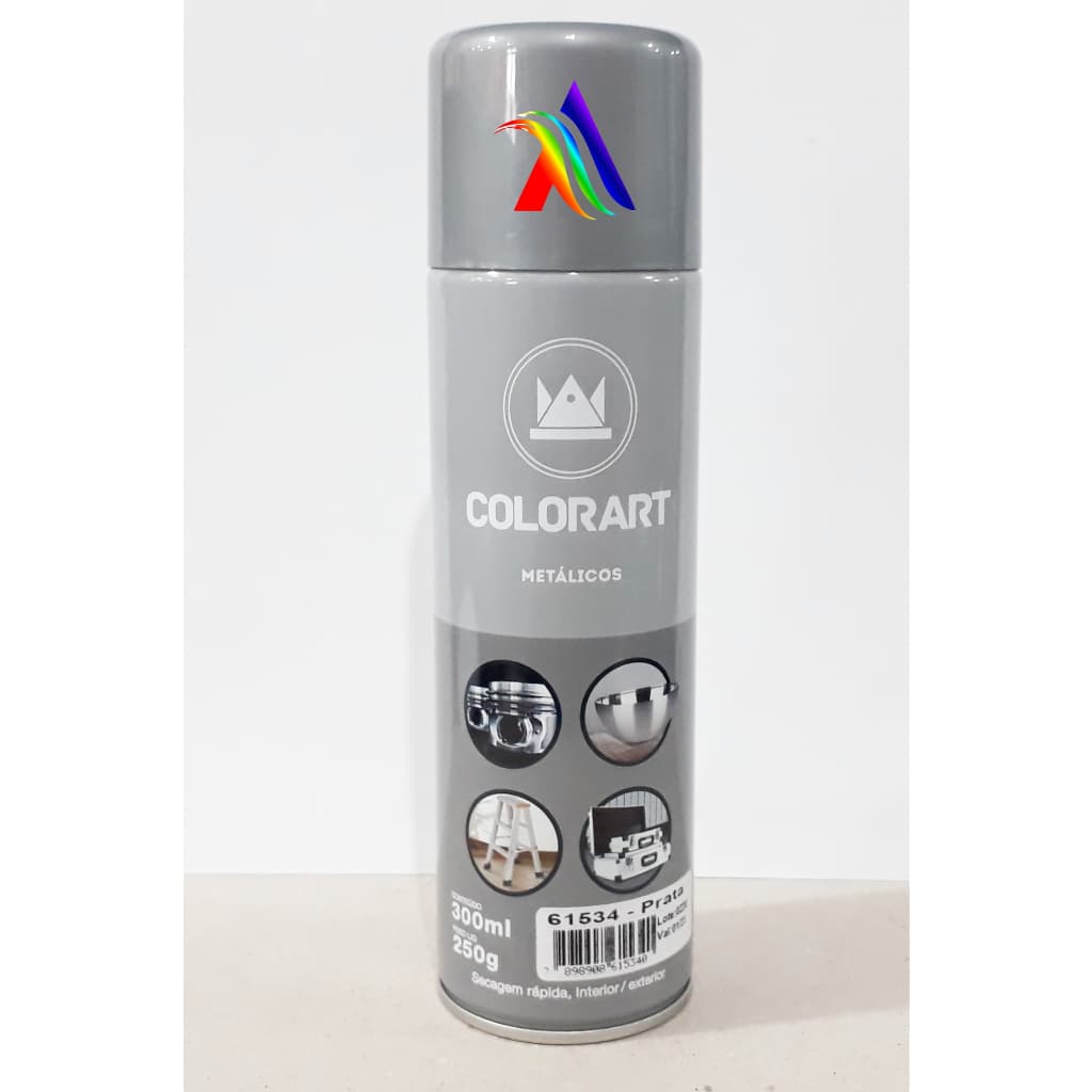 Spray Prata Colorart
