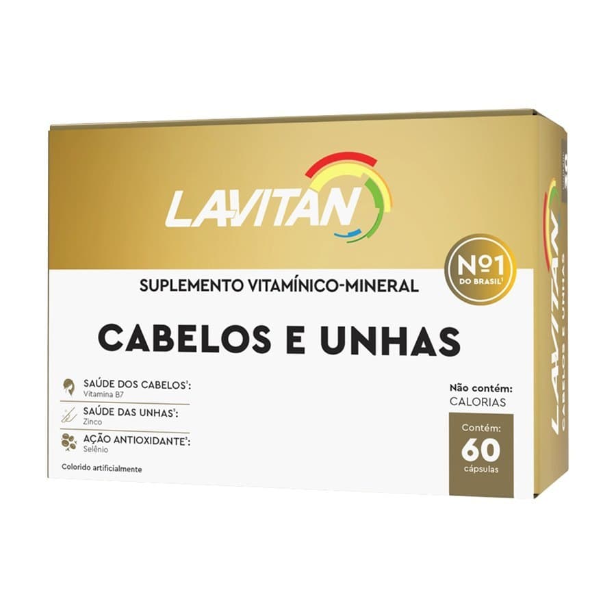 Lavitan Cabelos e Unhas 60 caps